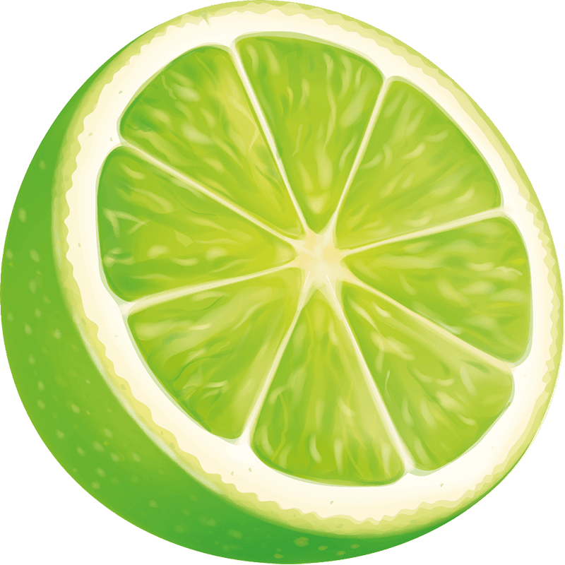 A Sliced Lime Wedge