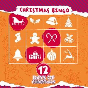 christmas bingo board