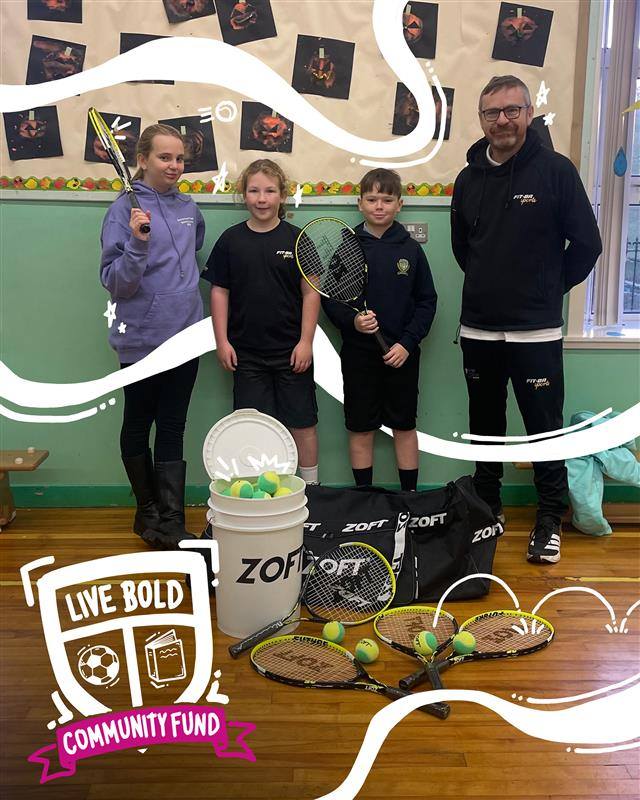 Macb live bold community fund donations of sports equipment