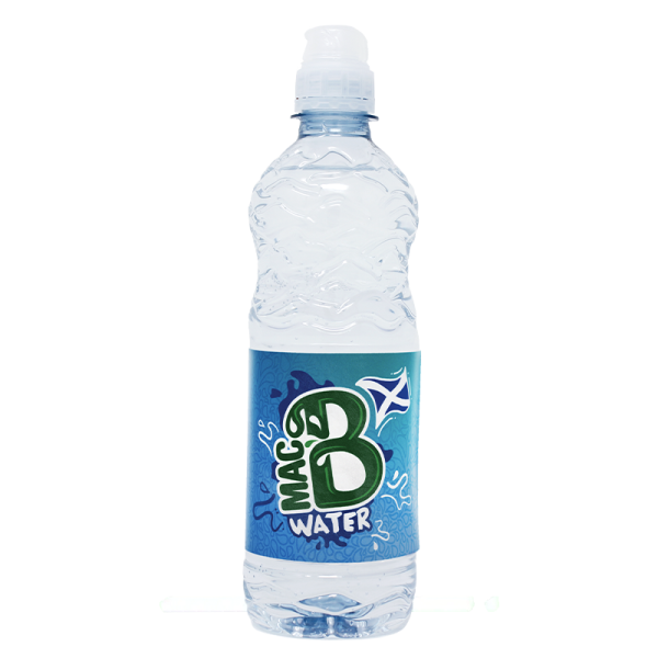 Macb plain water 500ml bottle product photography